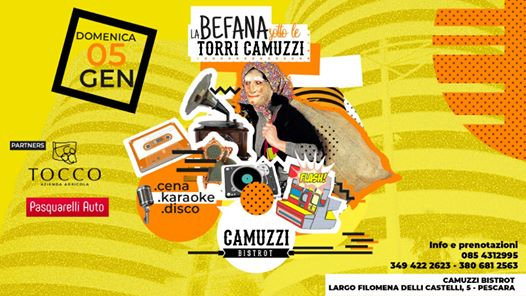 Befana Camuzzi - Cena Karaoke & Disco