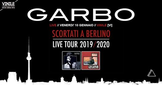 Garbo Live : " Scortati a Berlino " • Vinile (Vi)