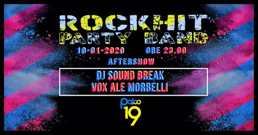 RockHit Party Band Live! ● 10.01.2020 ● Palco 19