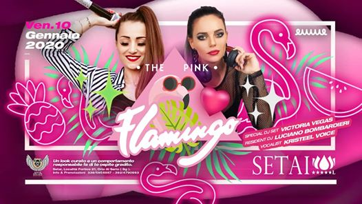 Ven. 10/01 The Pink Flamingo at Setai Club!