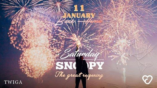 ◆ Saturday Snoopy ◆ The Great Reopening | 11 Gennaio