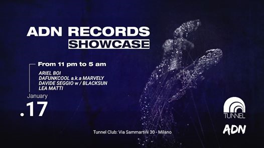 ADN Records Showcase | Tunnel Club