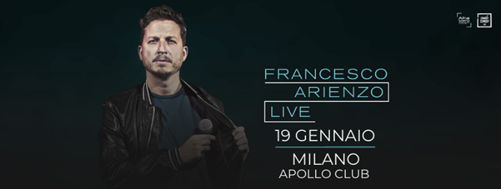 Francesco Arienzo LIVE // Milano