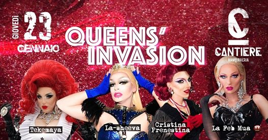 Queens' Invasion | Tekemaya's Night Show live @Cantiere