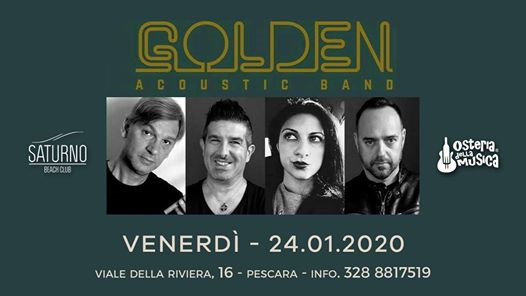 Cena spettacolo venerdì - Golden Acoustic Band