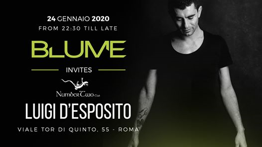 Blume Invites: Luigi D'Esposito