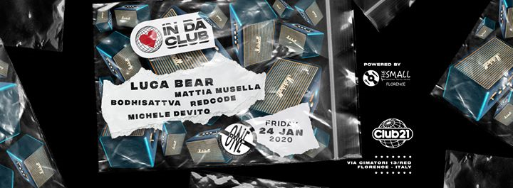 In-Da Club presents S.One w/ Luca Bear