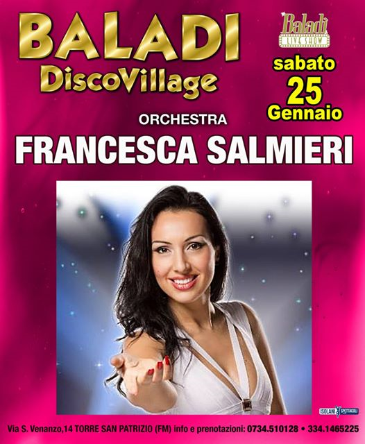 BALADI' Live Show @ Orchestra FRANCESCA SALMIERI