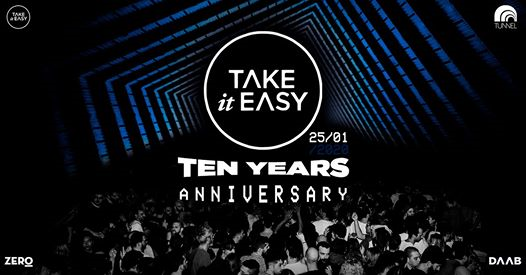Ten Years Anniversary | Take it Easy [Free Entry with RSVP]