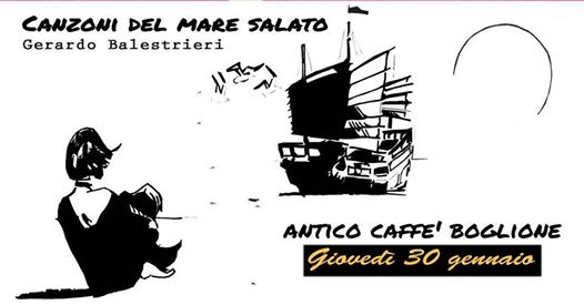 Questa sera Gerardo Balestrieri LIVE // Caffè Boglione