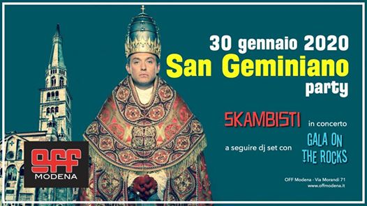 San Geminiano Party - OFF - Skambisti e Gala on the Rocks