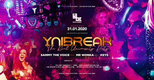 Unibreak at Libe Winter Club, Venerdi 31 Gennaio 2020