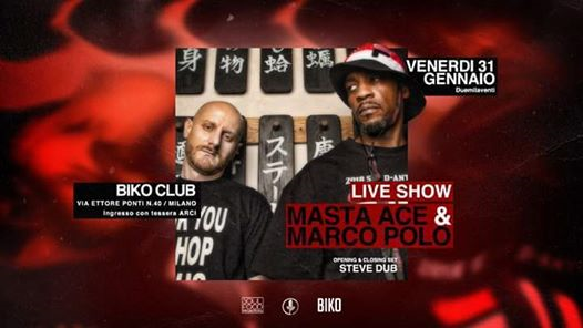 Masta Ace & Marco Polo - Biko - Milano