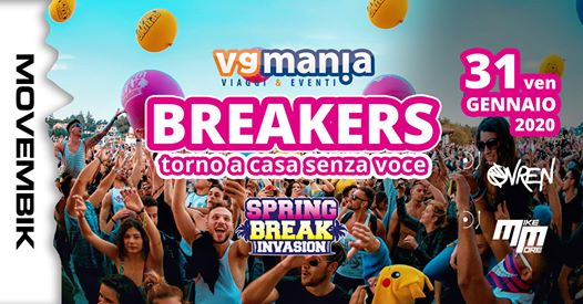 Breakers - Vg Mania - Venerdì 31.01.20