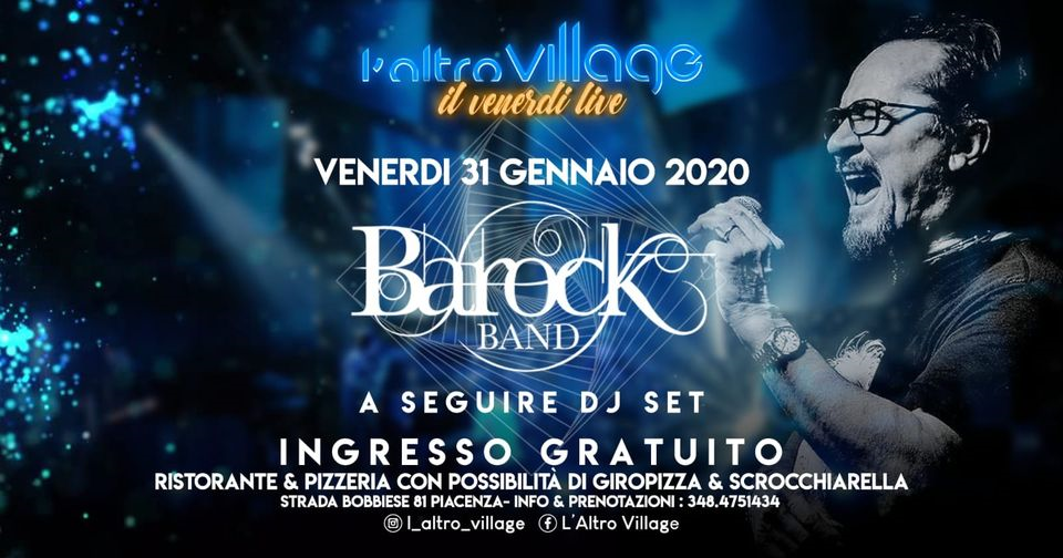 Barock Band - L'Altro Village - Ven 31/01