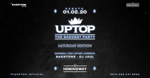 UPTOP - The Baddest Party | Saturday Editon