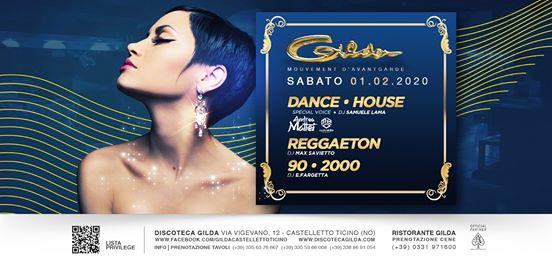 Discoteca Gilda • Sabato 01 Febbraio 2020