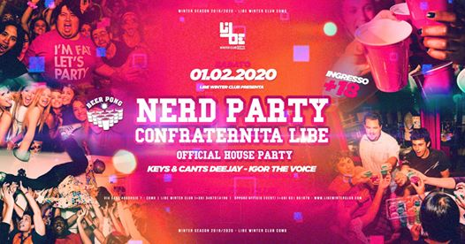 Nerd Party at Live Winter Club, Sabato 1 Febbraio 2020