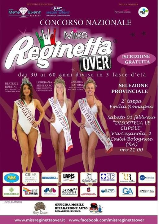 Miss Reginetta Over@Le Cupole Discoteca Castelbolognese (RA)