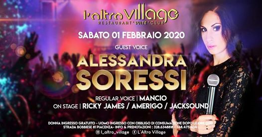 01.02.2020 Special Guest Alessandra Soressi @ L'Altro Village