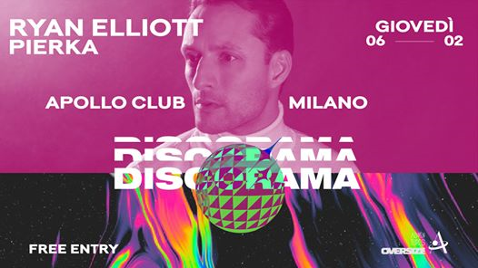 Discorama goes to Apollo Milano with Ryan Elliott