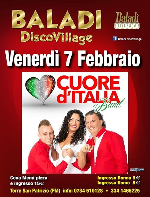 IL VENERDÌ DEL BALLO @ Cuore D' Italia Band