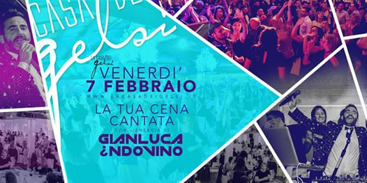 Venerdì Gelsi con Gianluca Indovino - 7 febbraio 2020