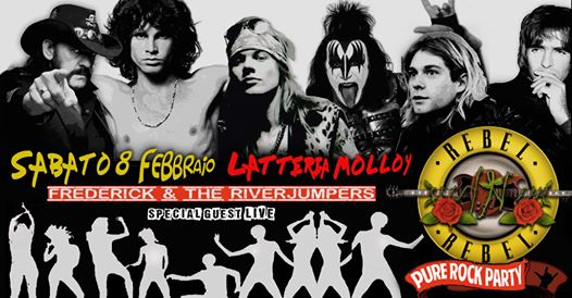 REBEL REBEL ★ Pure Rock Party (con Frederick & the Riverjumpers)