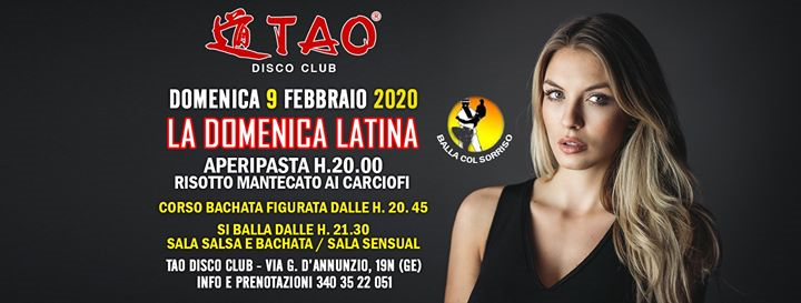 Balla Col Sorriso Y Mivida Latina @TAO - dom.09/02/2020