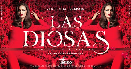 Las Diosas Show - San Valentino Edition | Caffè Latino di Roma