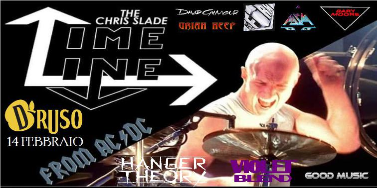 Chris Slade (AC/DC) ✦Violet Blend, Hanger Theory ✦ at Druso