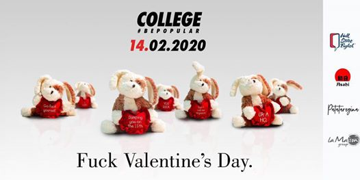 F**k Valentine’s Day at College | Donna €1 entro 00.00