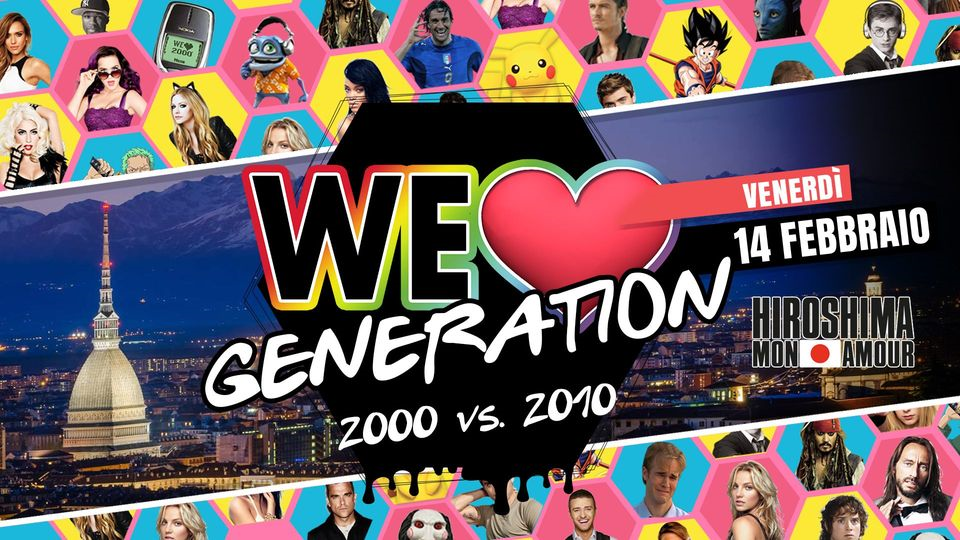 WE Love Generation® PARTY@Hiroshima ANNI 2000 vs ANNI 2010 14/02