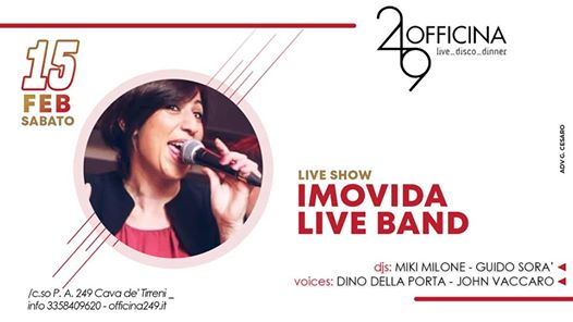 Officina249 Sab15/2 live IMOVIDABAND-Disco 3358409620-Enzo