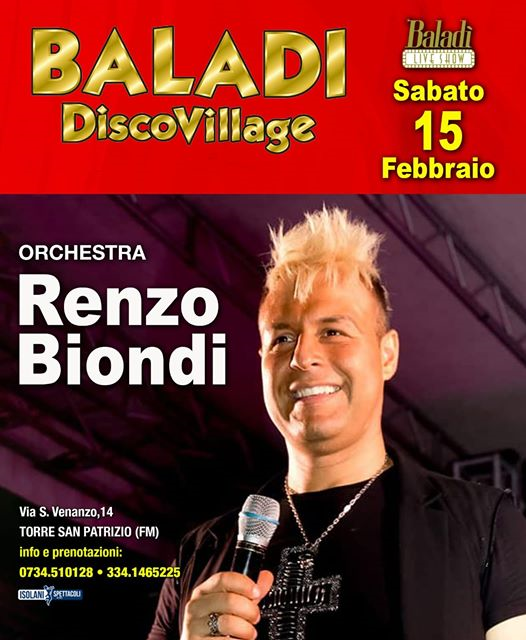 BALADÌ Live Show @ Orchestra RENZO BIONDI