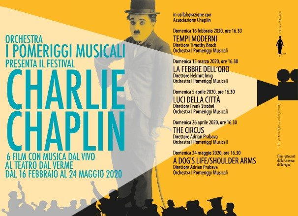 CartaFan: Festival Chaplin: Tempi moderni (50 biglietti a 8 €)