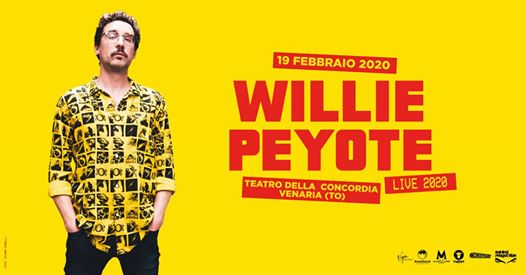 Willie Peyote LIVE 2020 - Venaria Reale (TO) - Quarta Data