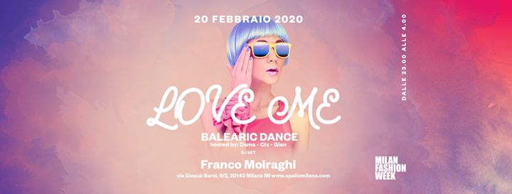 Love Me • Balearic Dance • MFW • dj Franco Moiraghi