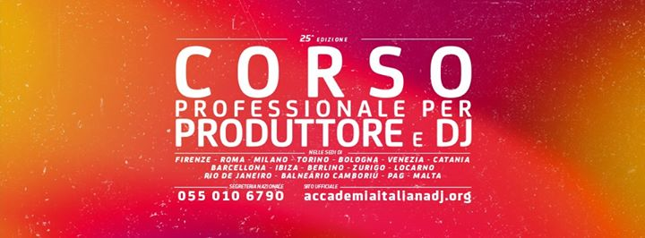 CORSO per DJ e Produttore (Ed.25) | ARGO 16