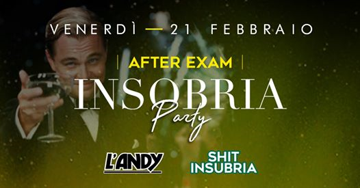 Insobria Party / 21.02.2020