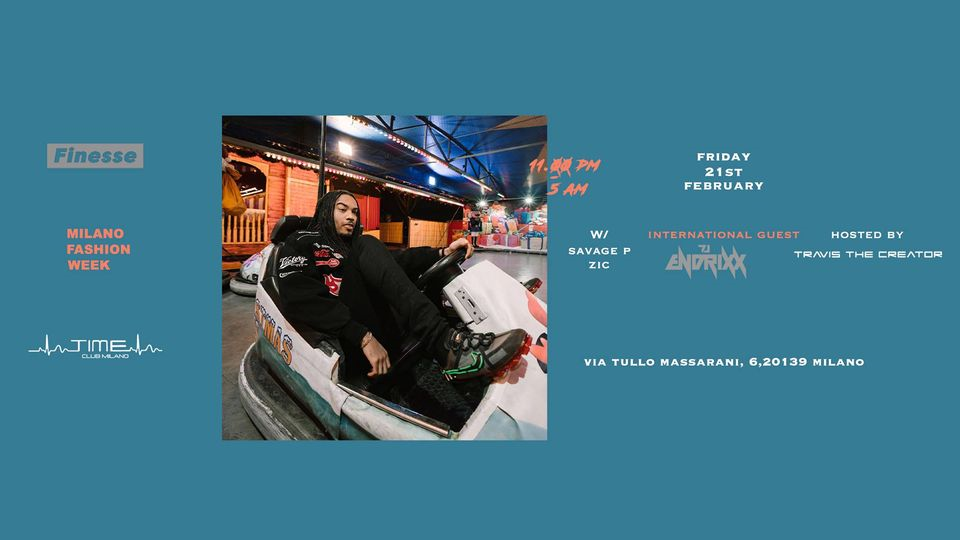 Finesse MFW Party W/ DJ Endrixx hosted by Travis the creator