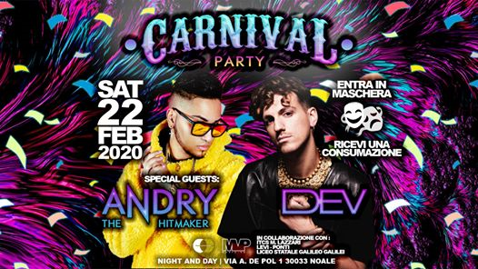 Carnival Party Night and day