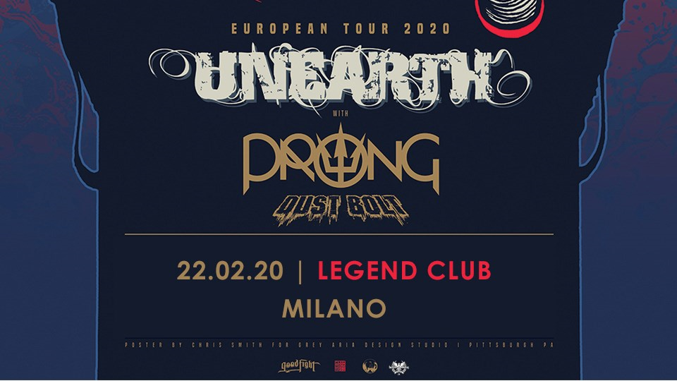 Unearth + Guests | Legend Club, Milano