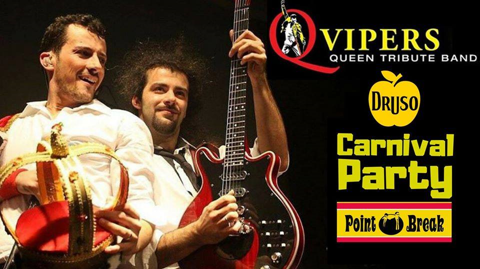 Vipers ✮ Queen Tribute ✮ Carnival Party at Druso BG