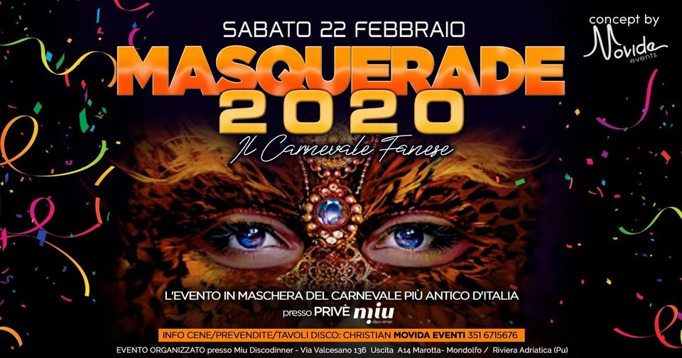 Masquerade 2020