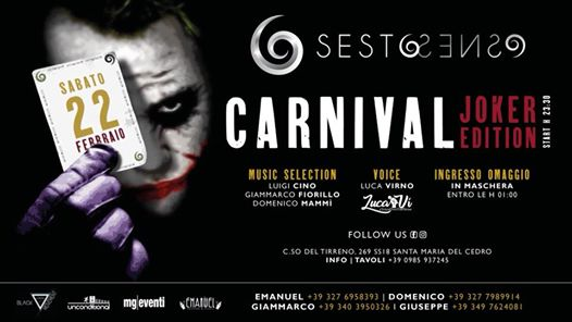 Carnival Joker Edition | lo spettacolo che non si ferma