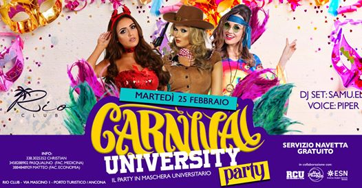 Mar 25.02 | Carnival University PARTY