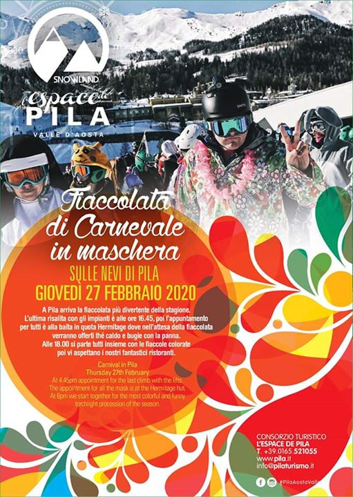Fiaccolata di Carnevale_Pila Valle d'Aosta
