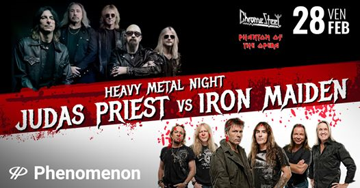 Judas Priest vs Iron Maiden (tribute band) • Heavy Metal Night