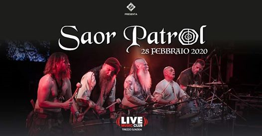 Saor Patrol - Live Club 28.02 - Annullato